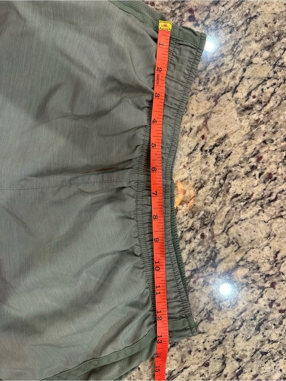 Nike Women's Olive Green Athletic Shorts